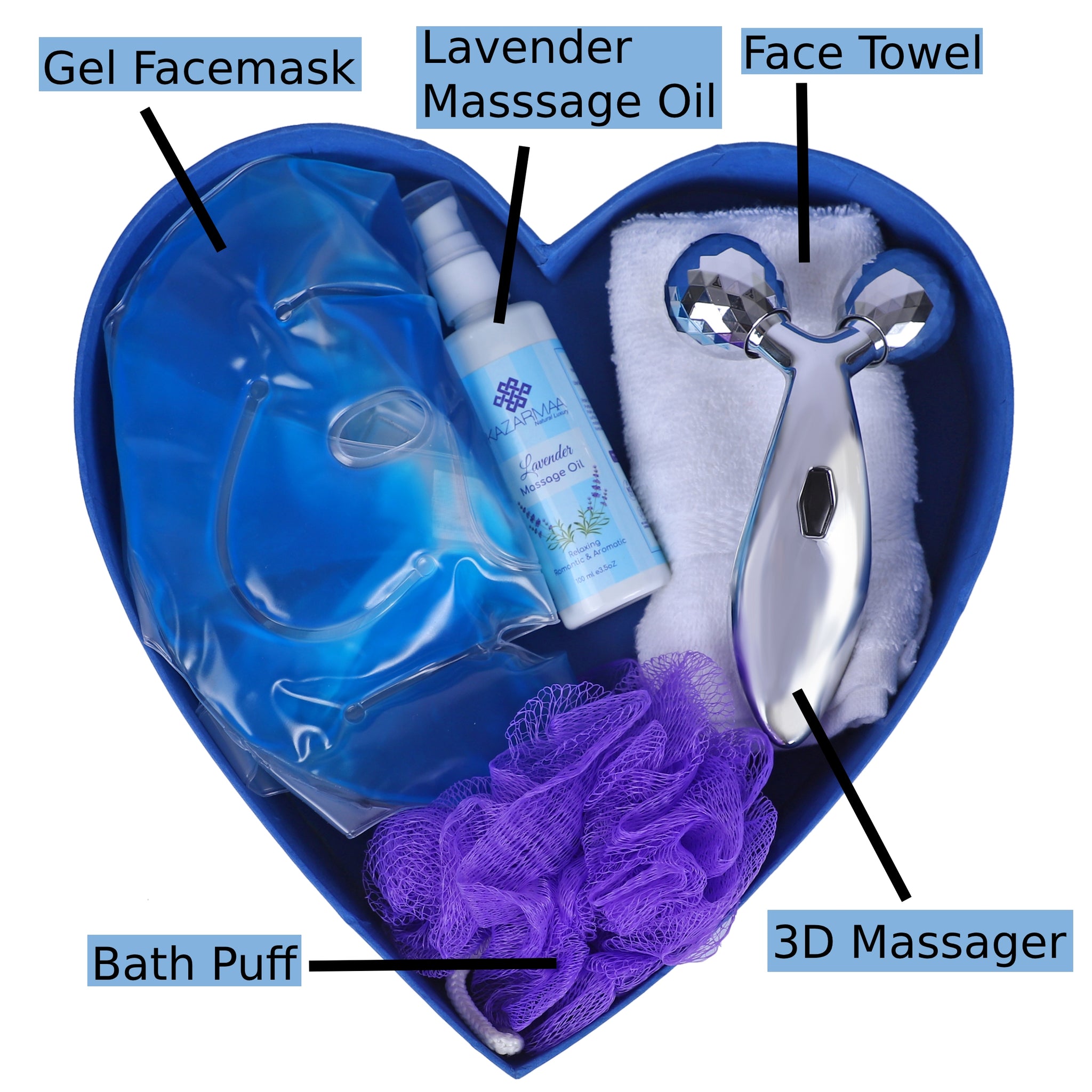 Kazarmaa Soothing Face Massage Gift Set