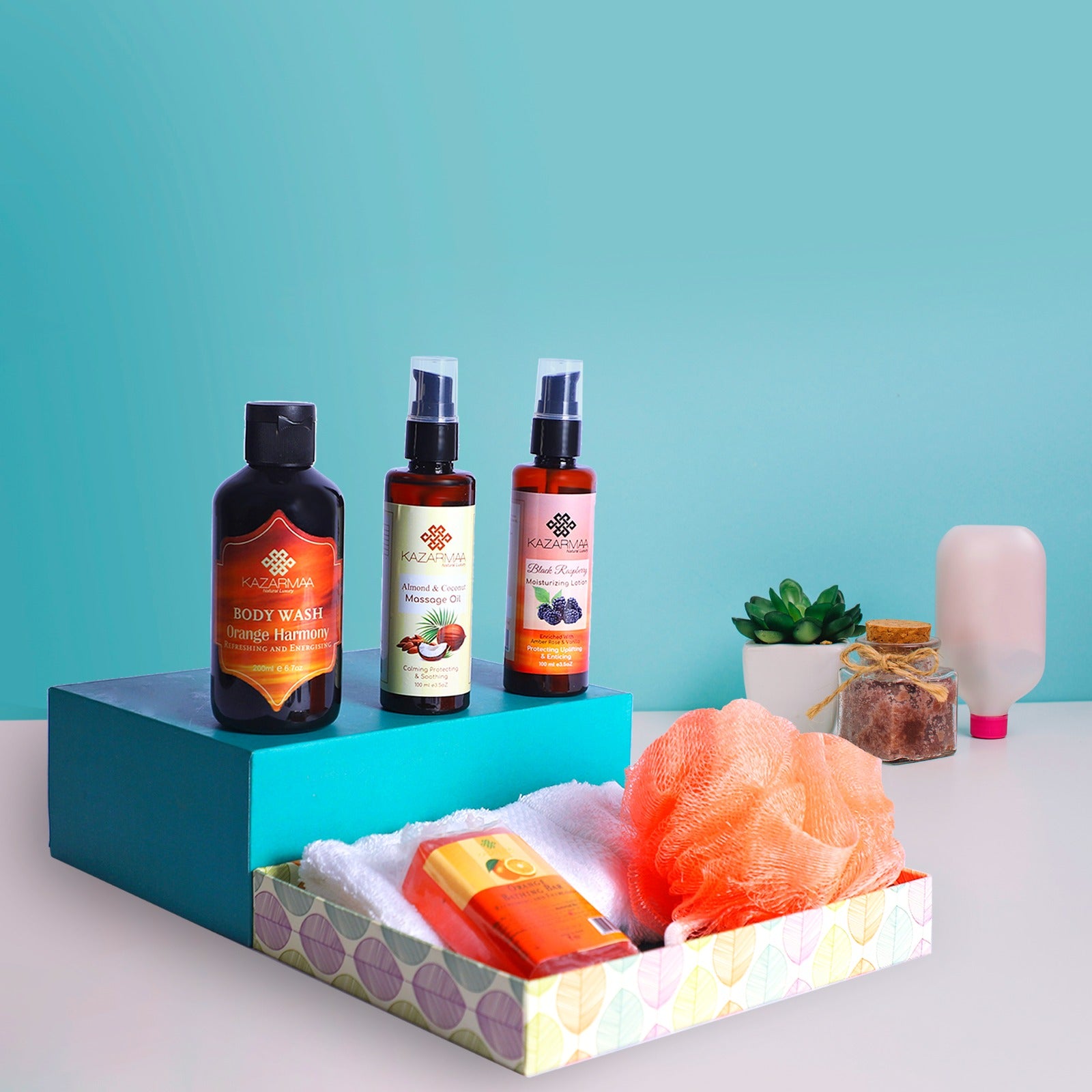 Kazarmaa Orange Odyssey Cleansing & Moisturize Gift Set