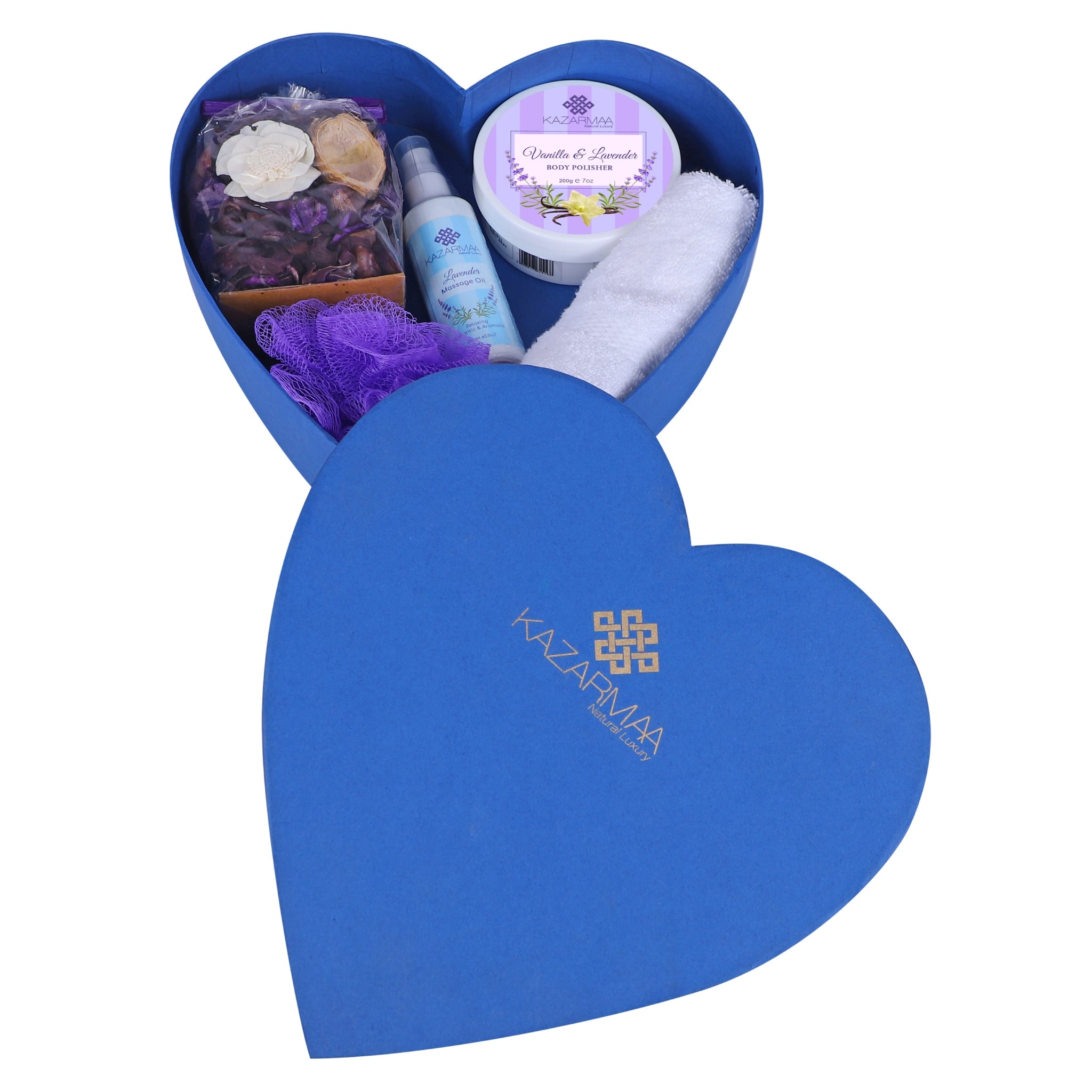 Kazarmaa Lavender Love Cleansing and Relaxing Gift Set