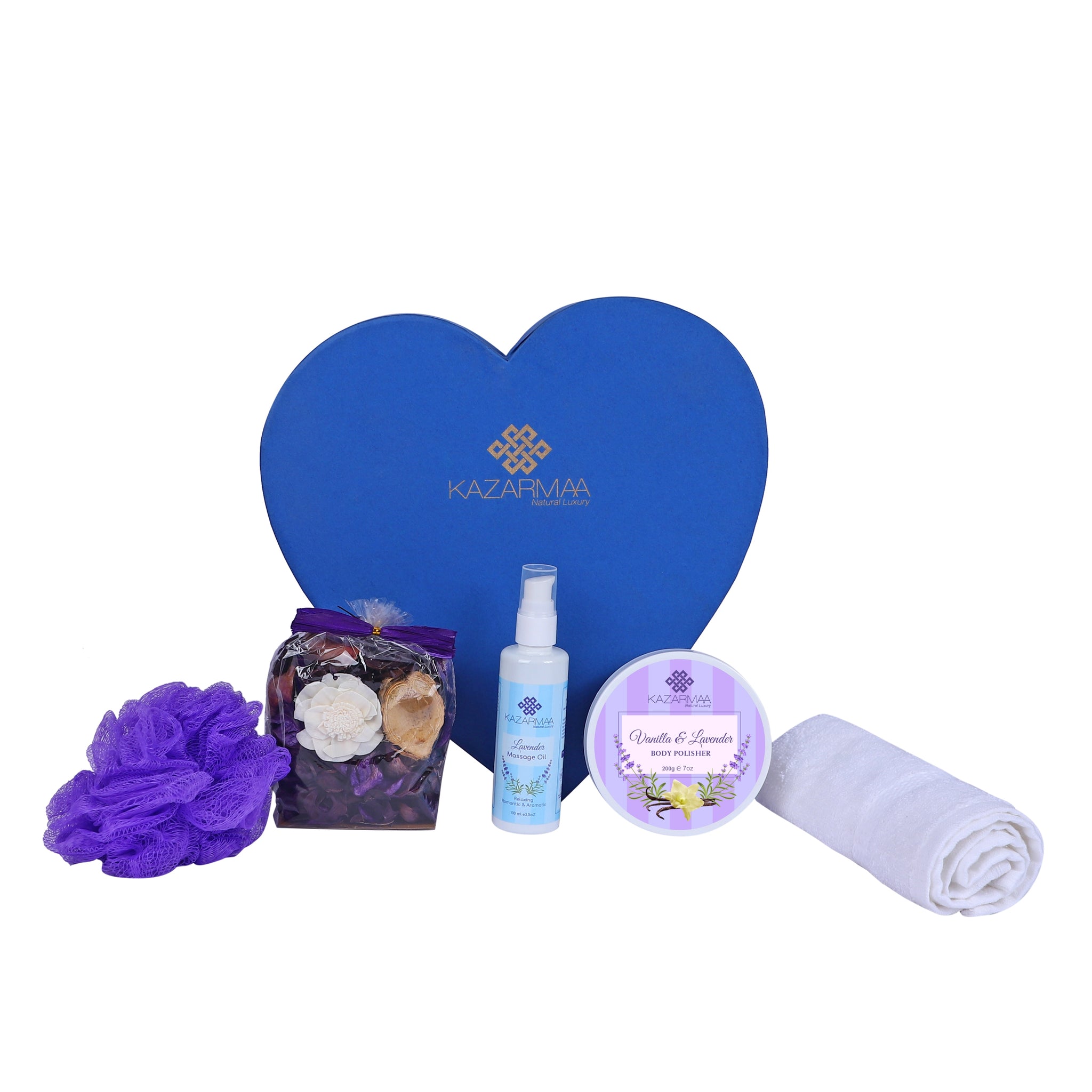 Kazarmaa Lavender Love Cleansing and Relaxing Gift Set