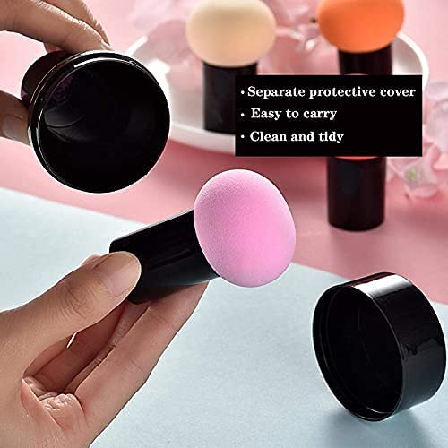 Kazarmaa Mushroom Head Beauty Blender Soft Powder Puff For Makeup,Foundation Blender (Multicolor)