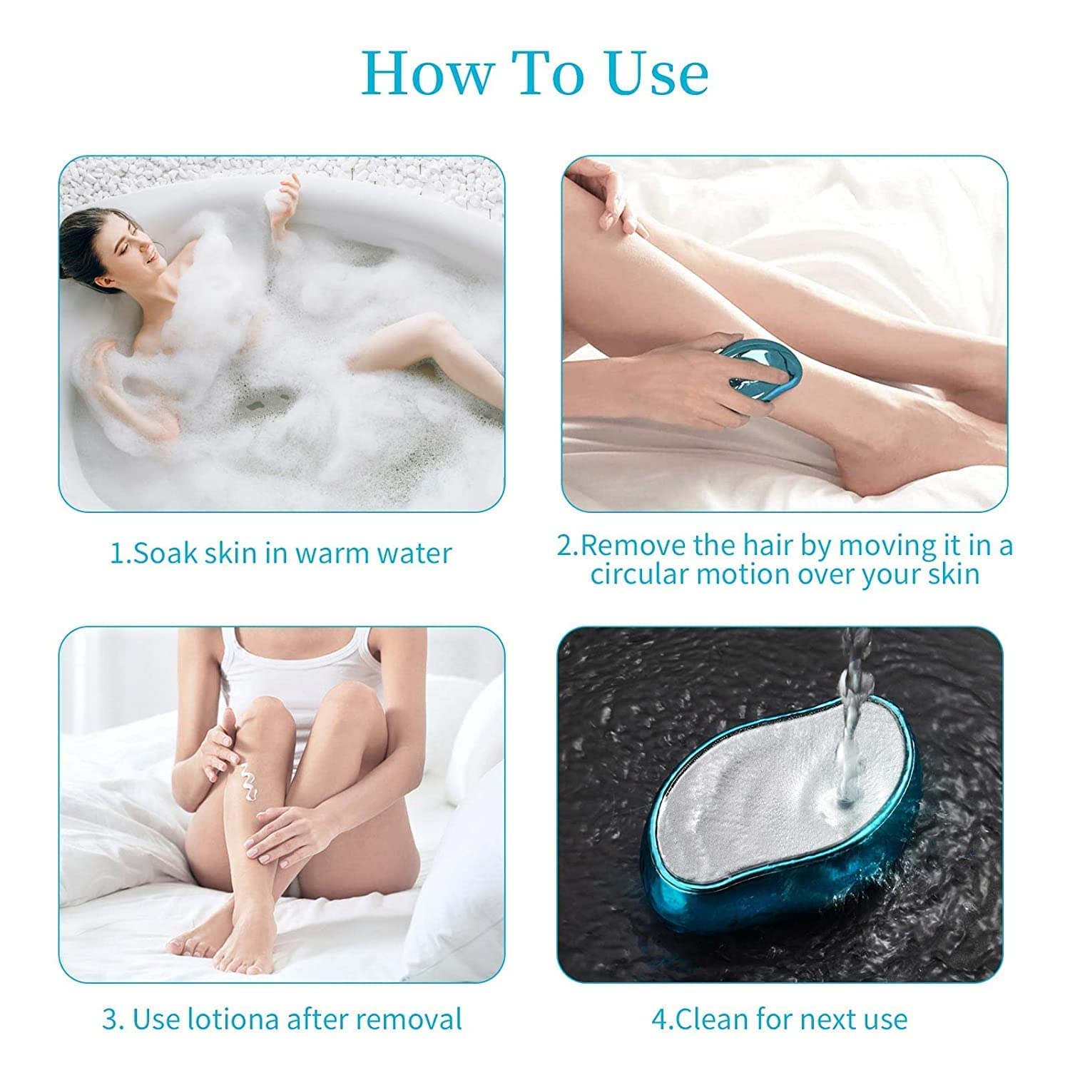 Kazarmaa Professional Crystal Painless Hair Removal Tool-100Gm