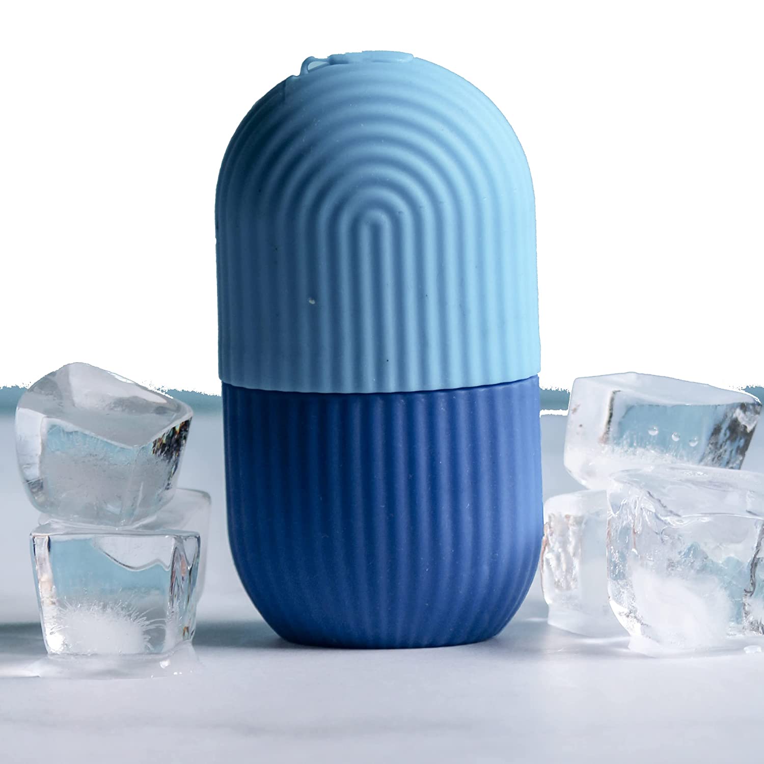 Kazarmaa Ice Roller for De-puffing, Enhance Skin Glow - Blue