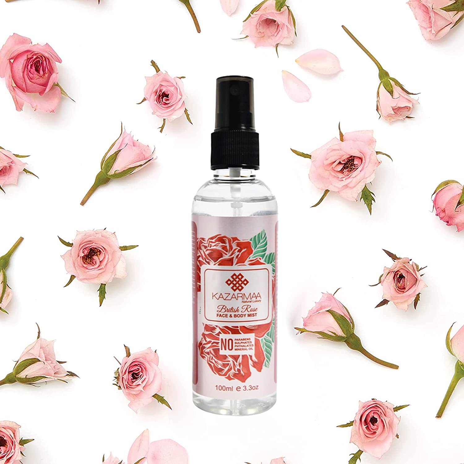 British Rose Face & Body Mist - 100Ml